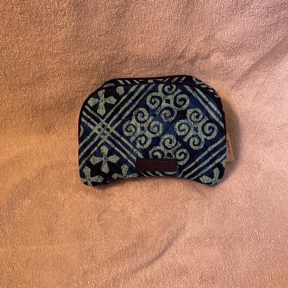 Vera Bradley Mini Cosmetic. RETIRED  style and pattern. Cuban Tiles NWT